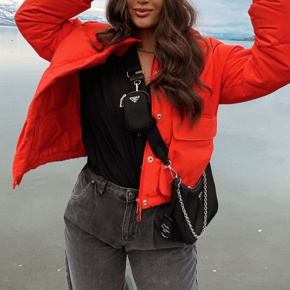 KITH RED PUFFER JACKET - Picture 2 of 8